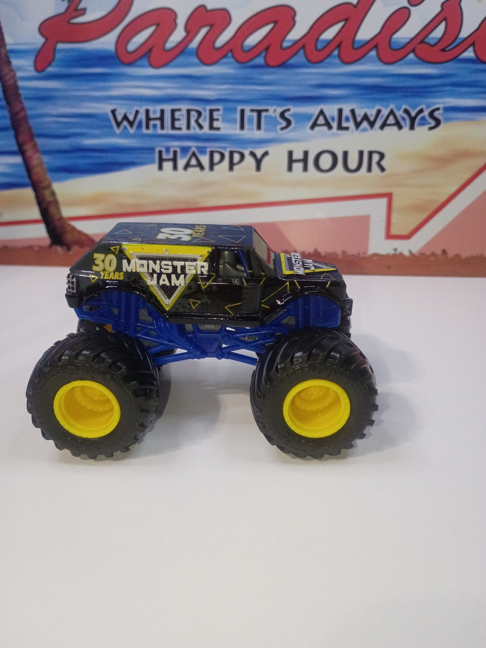 Black & Blue Monster Truck Toy by